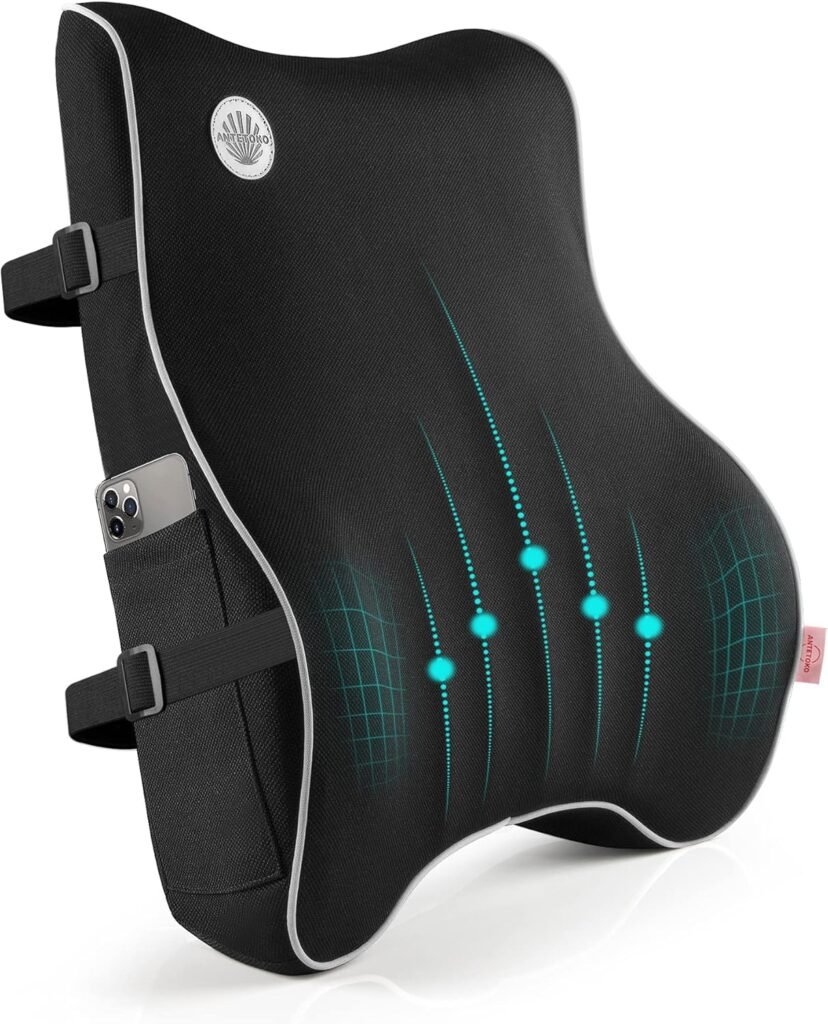 ANTETOKO Memory Foam Lumbar Support Pillow product photo