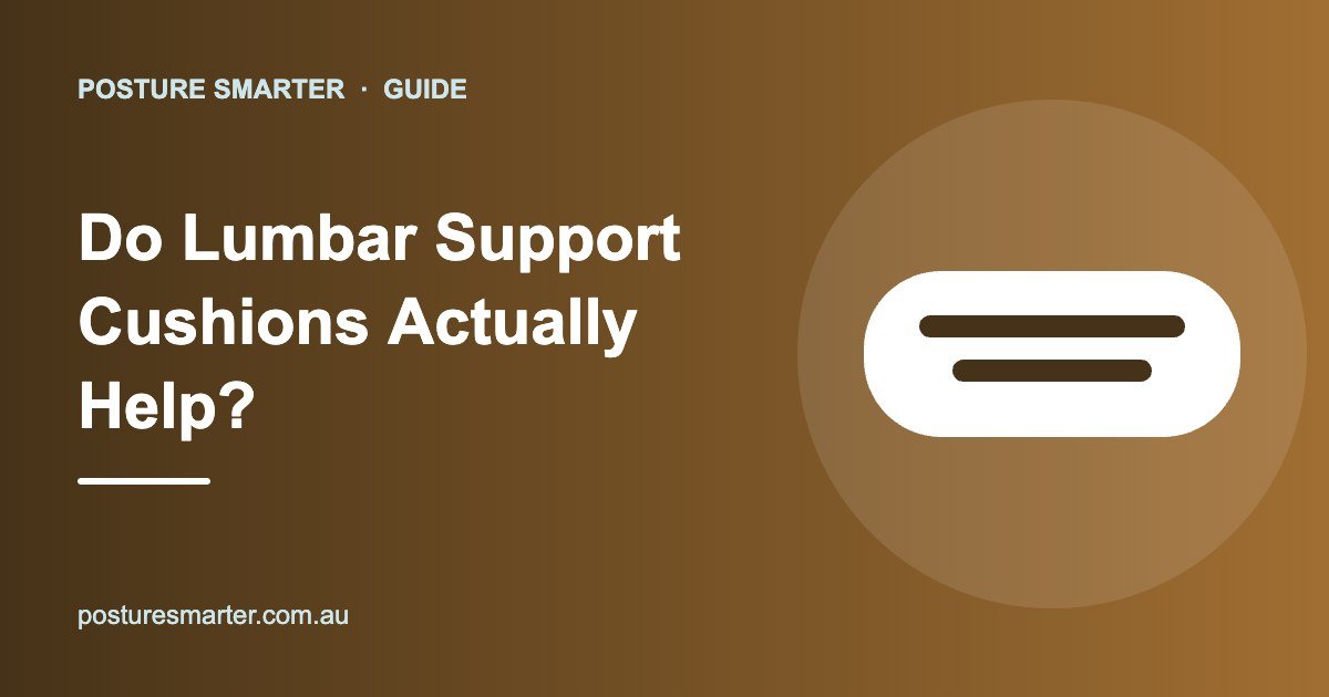 Do Lumbar Support Cushions Actually Help? – guide graphic
