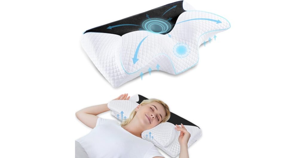 HOMCA Cervical Pillow (Ergonomic Contour)