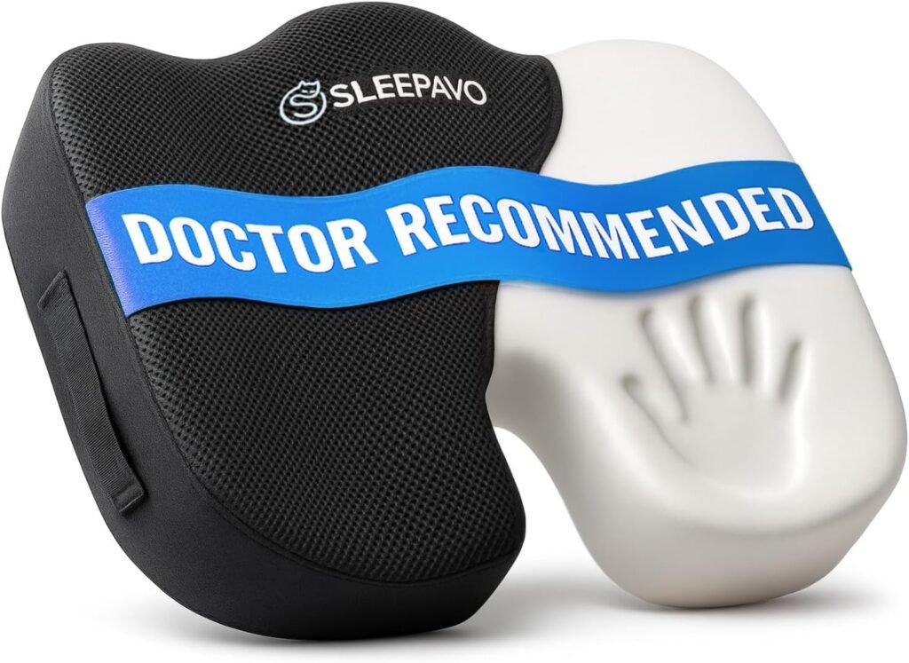 Sleepavo Office Chair Cushion (Tailbone Pain) product photo