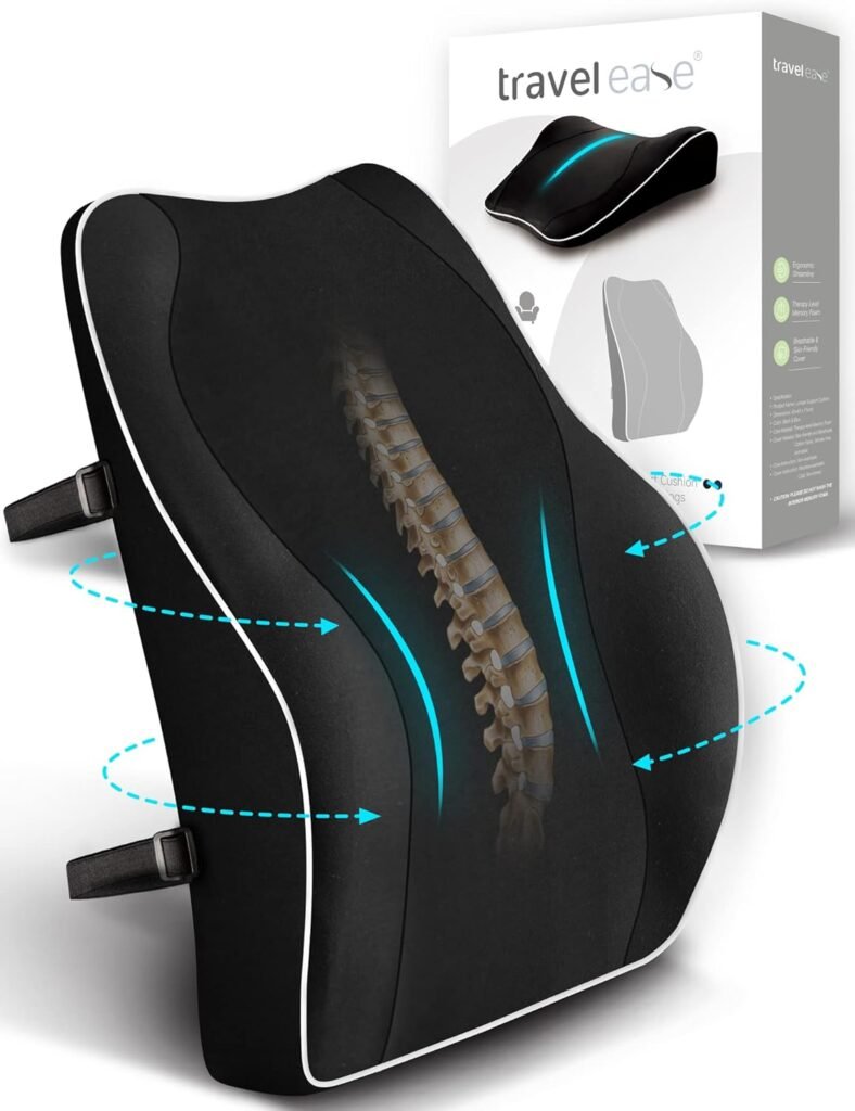 TRAVEL EASE Ergonomic Lumbar Support Cushion product photo